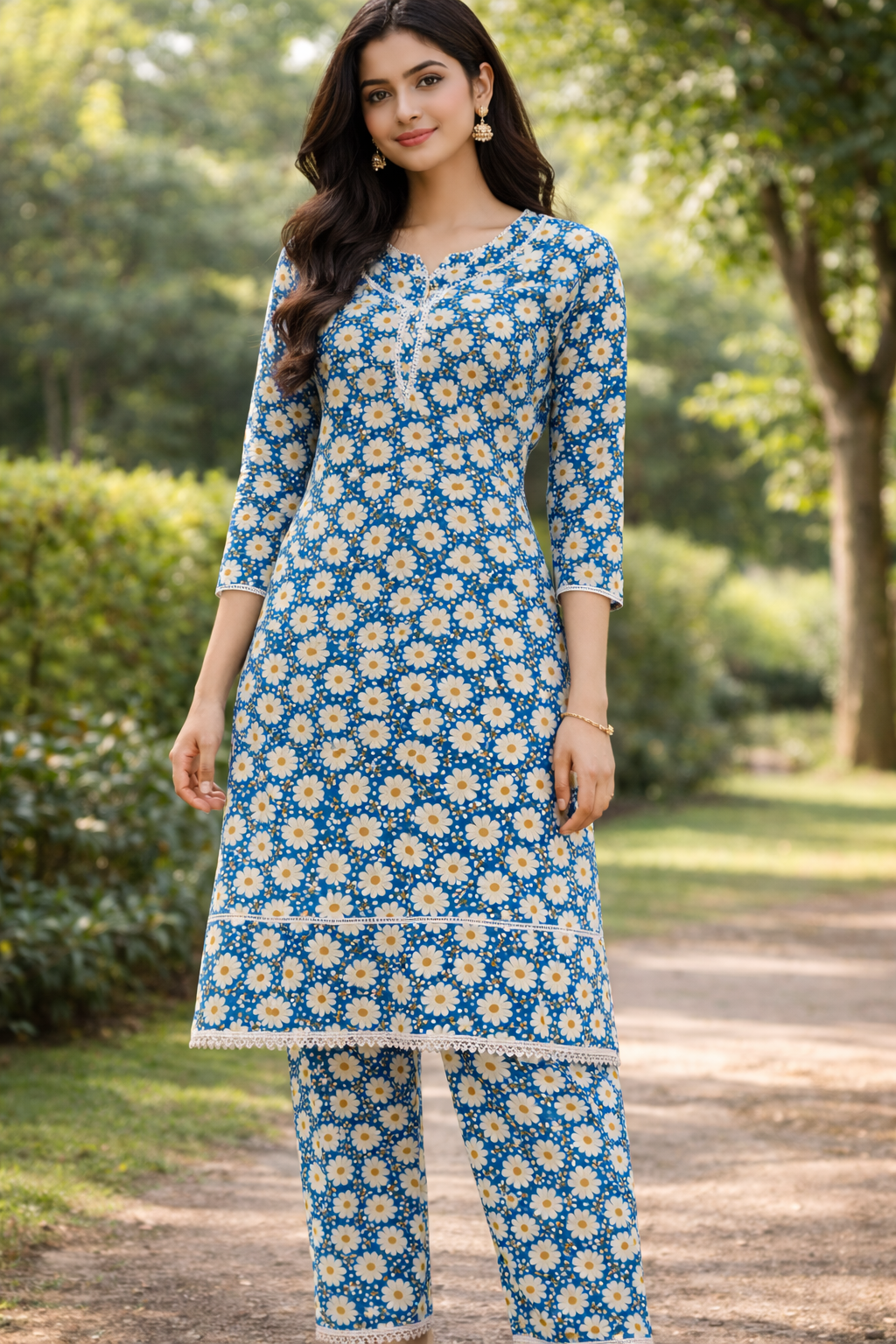 Soft Georgette House Wear Set