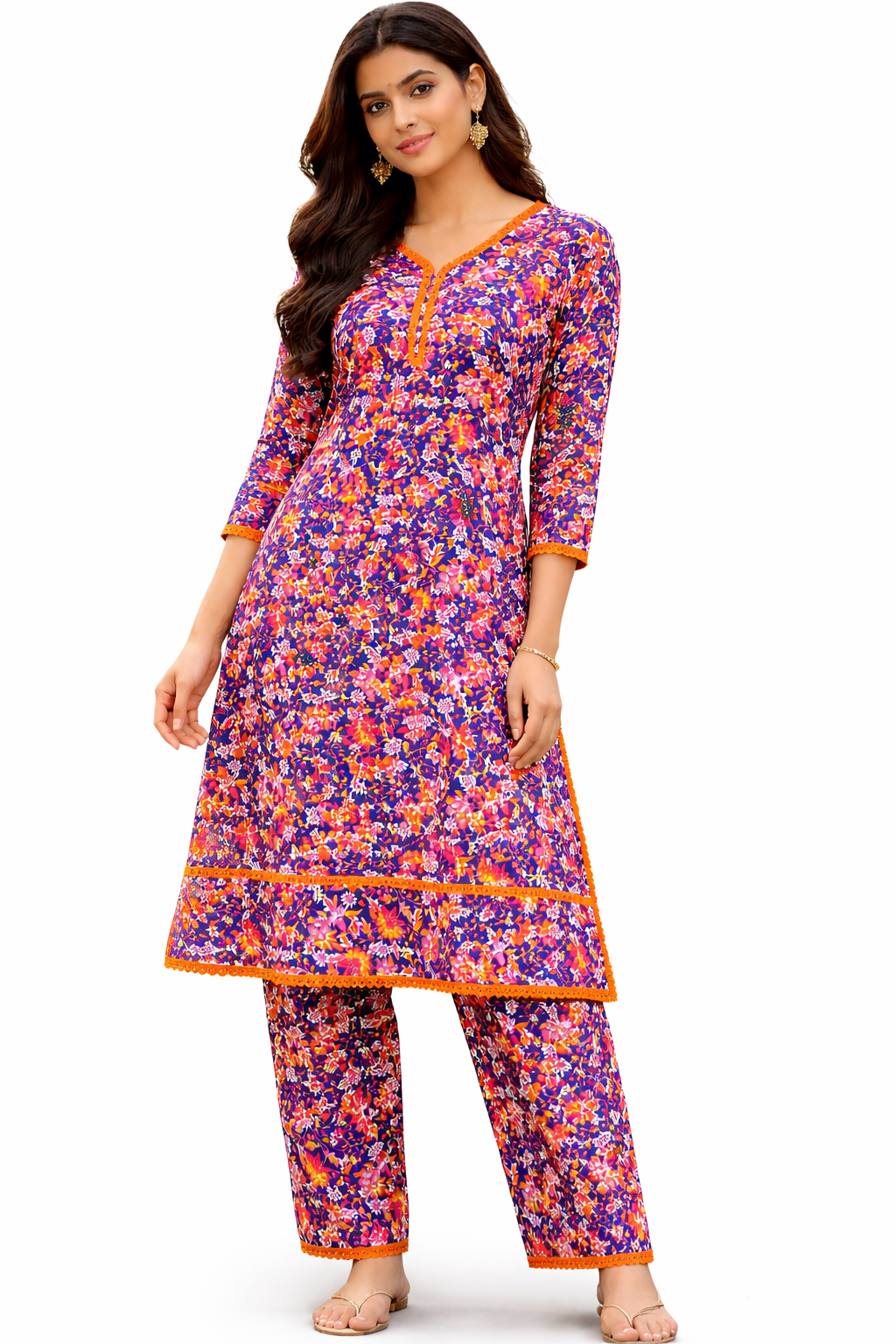 Soft Georgette House Wear Set