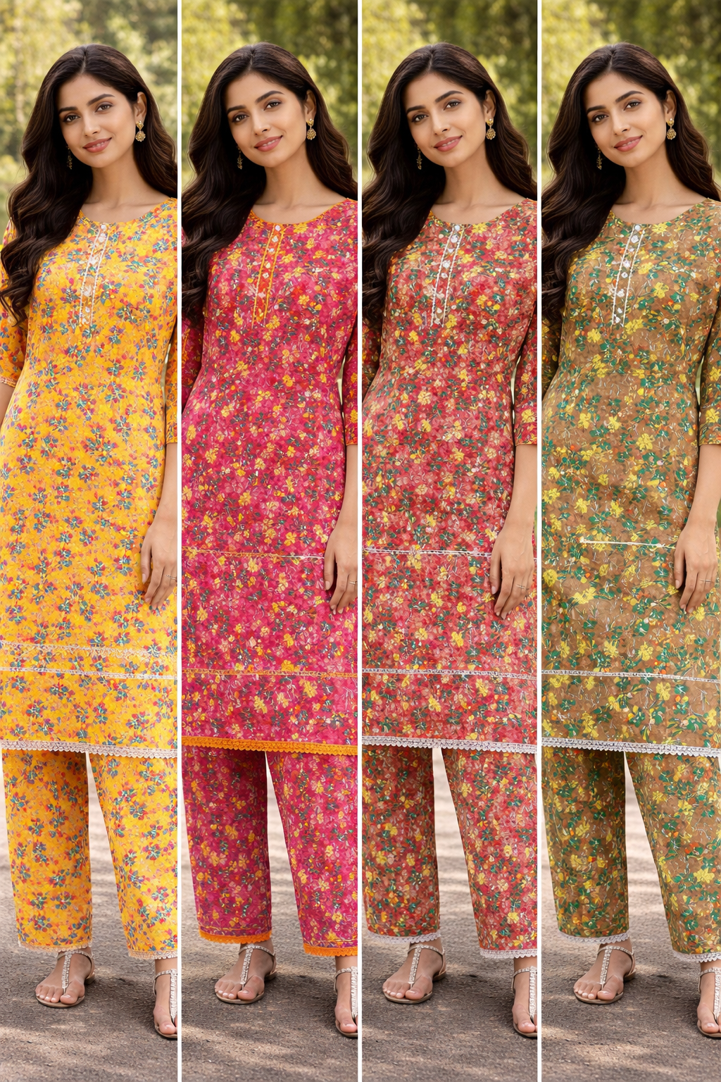 Soft Georgette House Wear Set