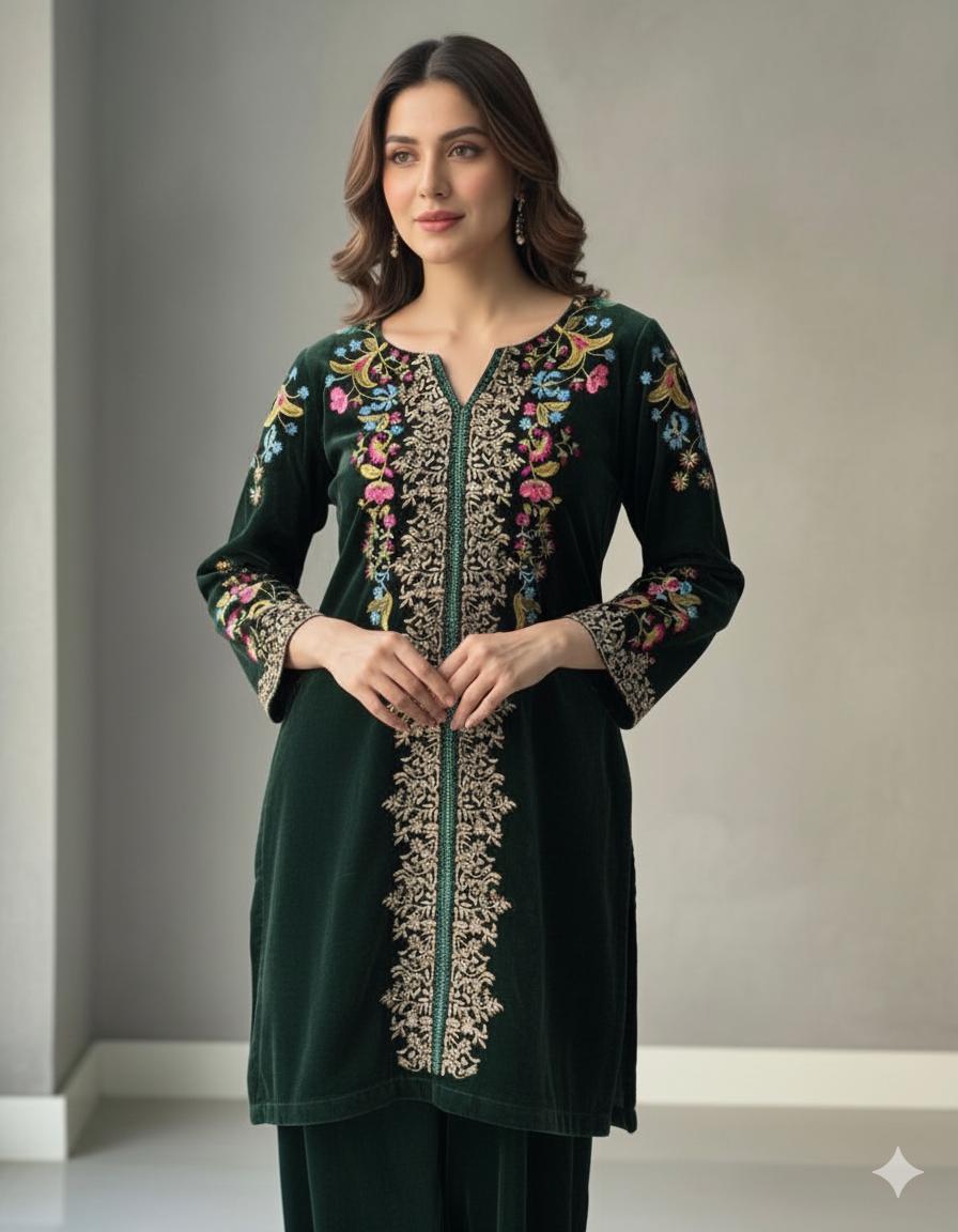 Velvet Designer Co-Ord Set